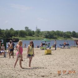 На Новобелицком пляже прошел День Нептуна
