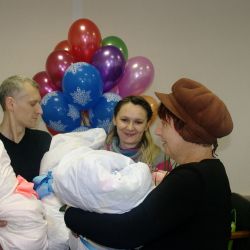 Гомельчанка  родила сразу троих малышей
