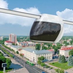 ДО НЕБА РУКОЙ ДОСТАТЬ: В Беларуси тестируют «воздушные» автобусы 