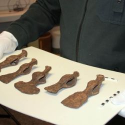 Уникальный орнаментированный топор покажут на мини-выставке в Гомеле