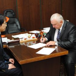 Гомельский медуниверситет подписал договор о сотрудничестве с японцами (фото)