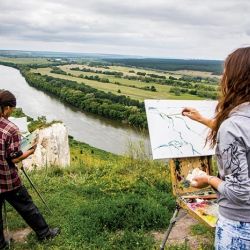 26 произведений с Международного пленэра по живописи «ART-RAIN» покажут во дворце Румянцевых и Паскевичей
