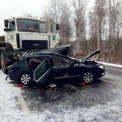 В страшной аварии под Речицей погибли трое сотрудников фонда «Гомельоблимущество»