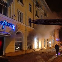 Среди ночи горел ресторан «Бефана»