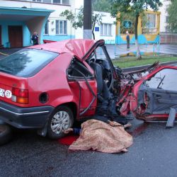  Разыскиваемый автомобиль с цыганами разбился в Гомеле