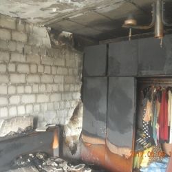 Гомельчанин попытался потушить пожар самостоятельно и попал в медучреждение