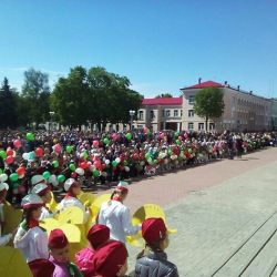 Областная линейка к 95-летию пионерского движения состоялась в Гомеле