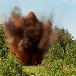 В Калинковичах мужчина подорвался на мине времен войны 