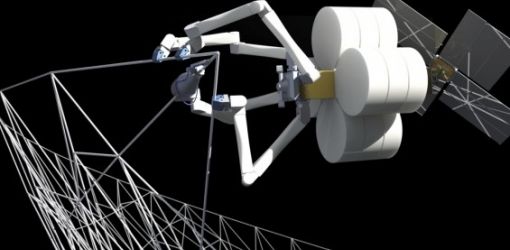 Орбитальные станции роботы-пауки соткут прямо в космосе