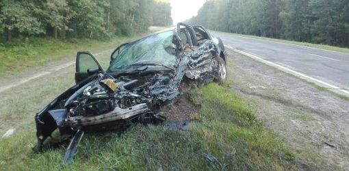 ТРАГИЧЕСКИЕ ВЫХОДНЫЕ: Гомельчанин погиб в аварии в Житковичском районе