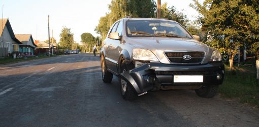 В Буда-Кошелево ребенок выбежал прямо под колеса автомобиля и погиб на месте (фото)